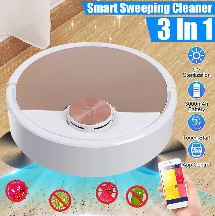 IGRLACE House Cleaning Automatic Smart Floor Sweeper Cleaners ES300 Robot Vacuums