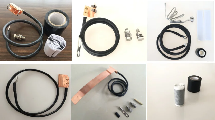 Комплект заземления 1/4 дюйма, 1/2 дюйма, 1-7/8 дюйма, 1-1/4 дюйма, наборы заземления 5/8 дюйма