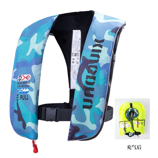 Высокое качество оптовая продажа фабрики автоматический ручной надувной взрослых спасательный жилет дрейф цена