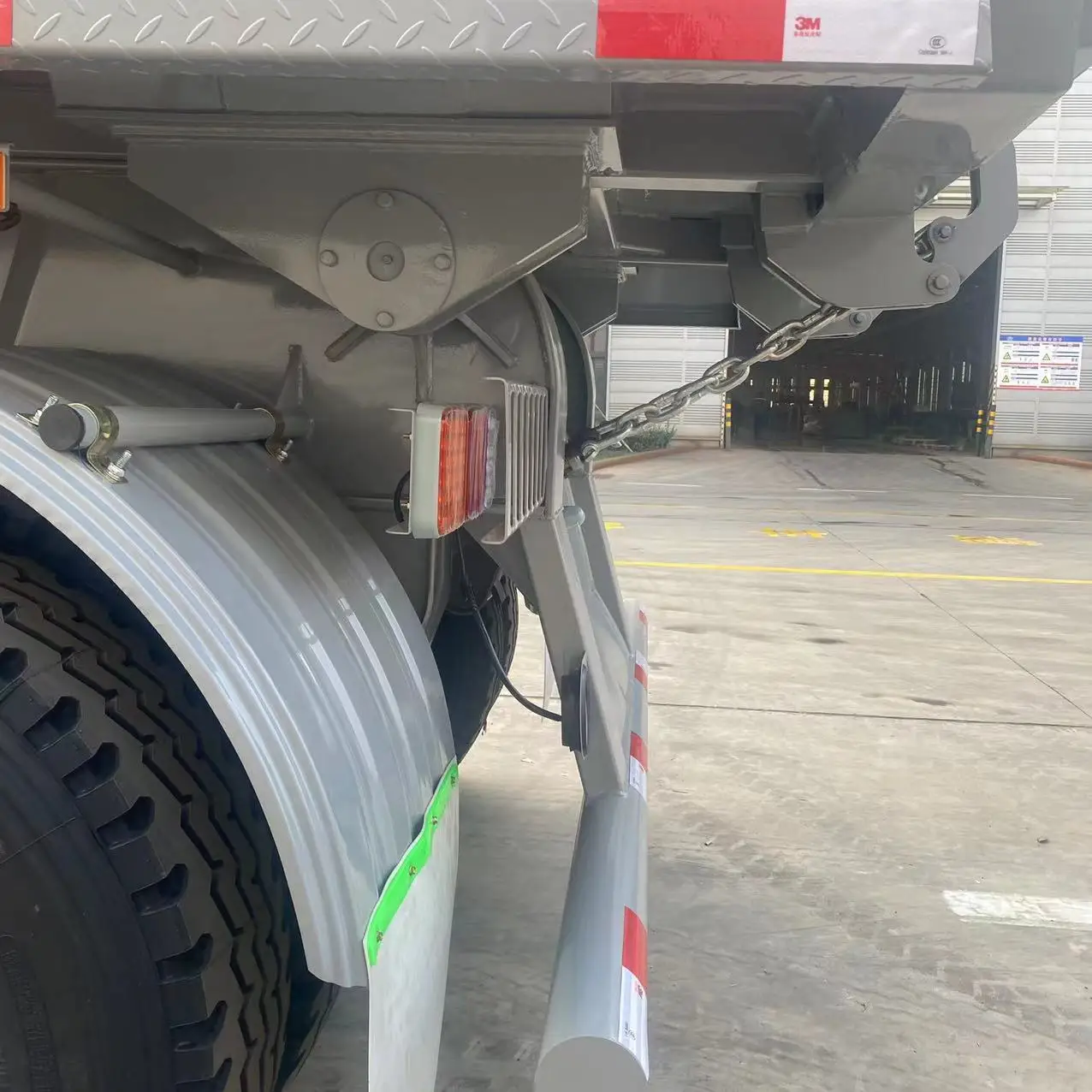 3 оси 4 6 35/40 /60CBM самосвал Trailer100Tons Самосвал полуприцеп для продажи