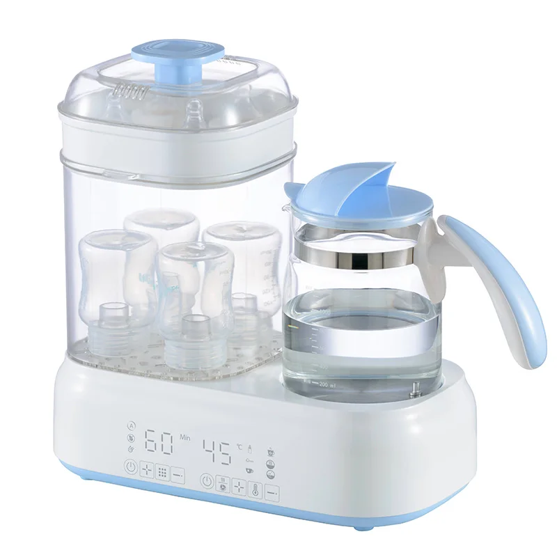 Multifunctional baby formula Baby bottle warmer and baby bottle steam steriliser and dryer