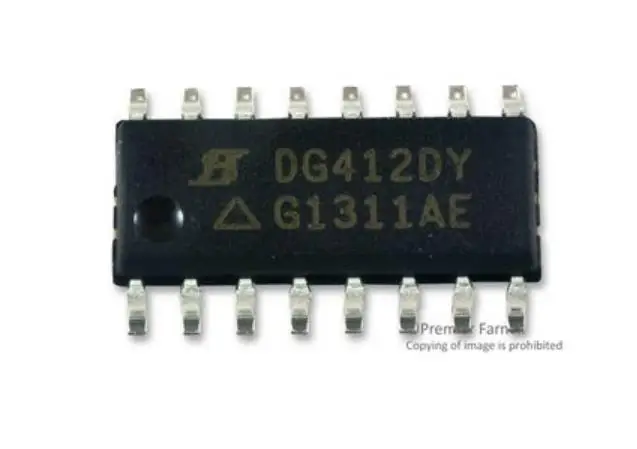 DG412DYE3 Electronic Components IC Components Analog Switch Quad SPST 16-Pin in stock