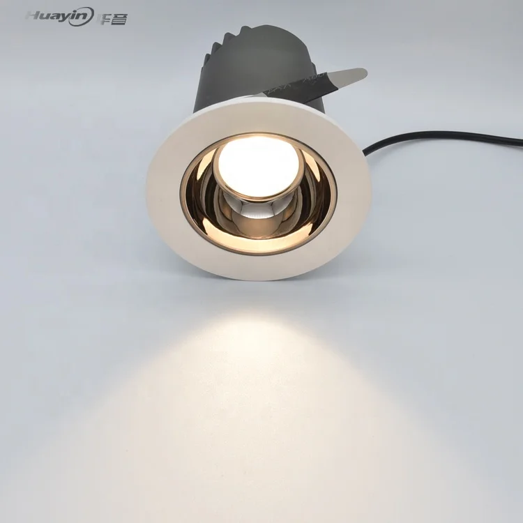 5years warranty australian standard gold silver spot downlight ceiling housing recessed 35W 30w adjustable  cob led downlights