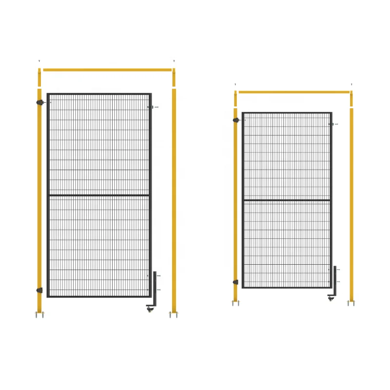 Chinese Manufactures Warehouse Security Machine Guarding Wire Protecting Robot Safety Vynal Fence Panels Types