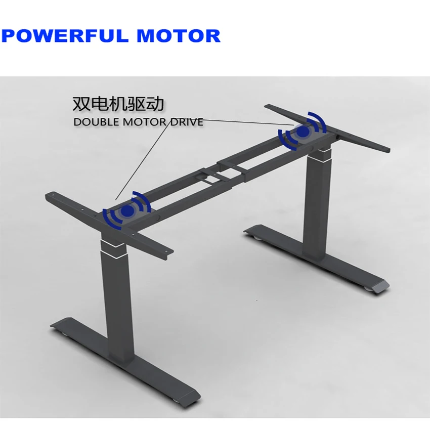 
Softplus New Products Sit Stand Desk Adjust Electric Use Home Kit Office Furniture Foldable Babies and Kids School Dining 