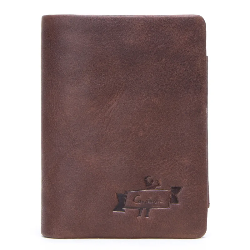 Factory Wholesale New Design Men Wallet Custom High Quality Waterproof Genuine Leather Wallet