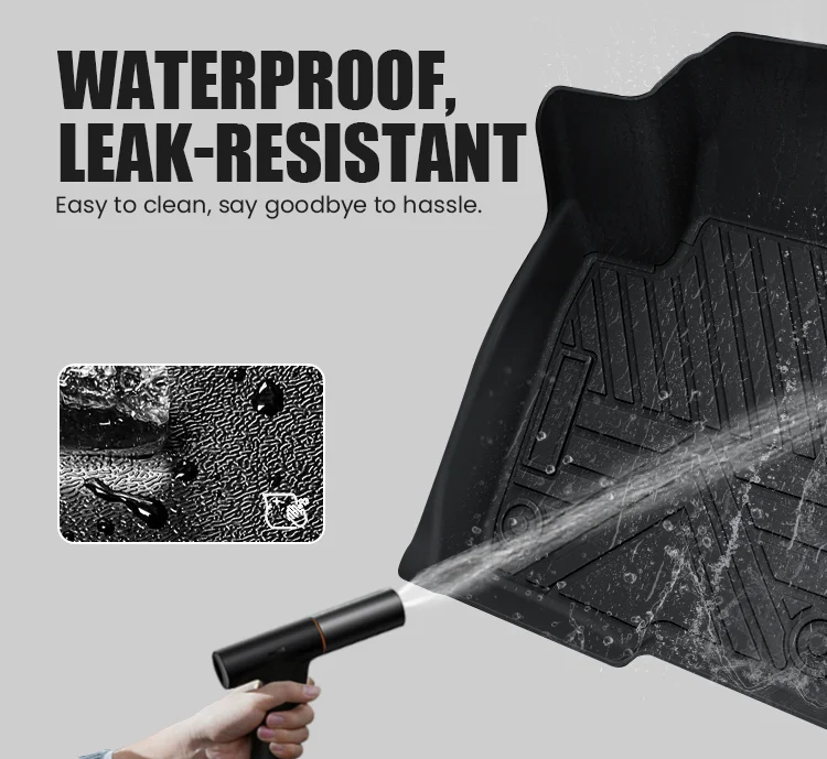 Wholesale Products Custom TPE Car Mat Complete Set Floor Mat Interior Accessories Waterproof Car Carpet for LEXUS LX