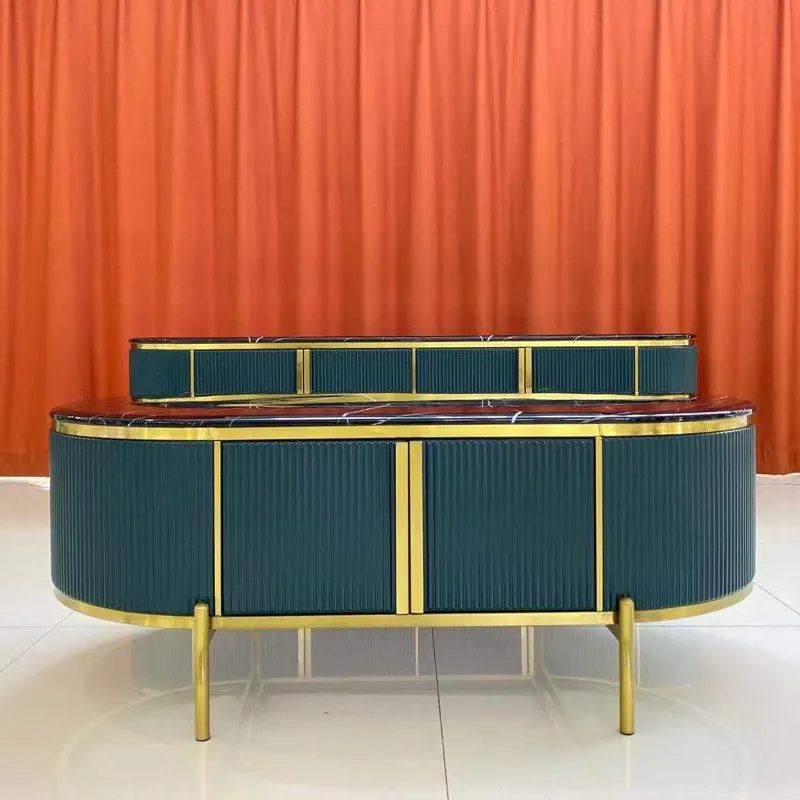 Living Room Furniture Marble top TV Cabinet with Tea Table Hot Sale Set Thailand Design