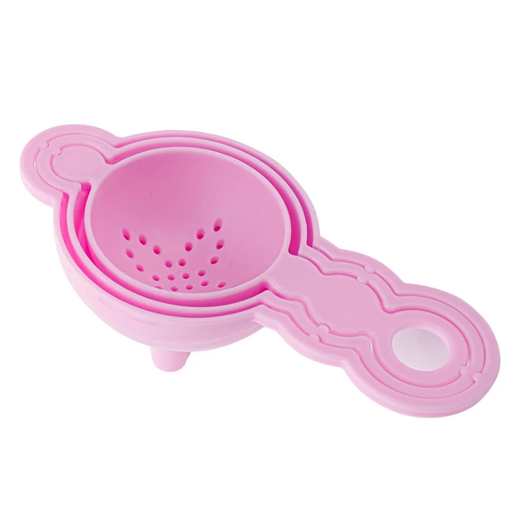 Кухонный Многофункциональный гаджет, набор для выпечки из 3 фильтров, мини-просеиватель для яиц, набор воронок