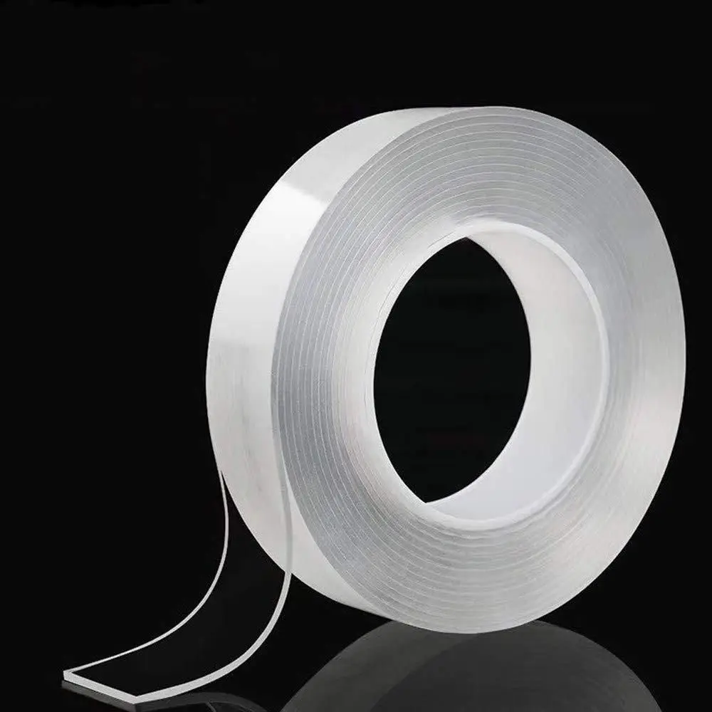 Wholesale Cheap Price Double Sided Heavy Duty Adhesive Acrylic Tape Sticky Transparent Nano Reusable Tape