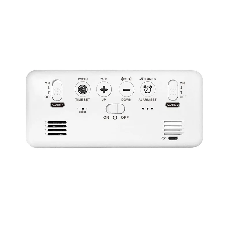 alarm clock dual purpose, student special wake-up magic device to wake up small electronic bell intelligent boy and girl/