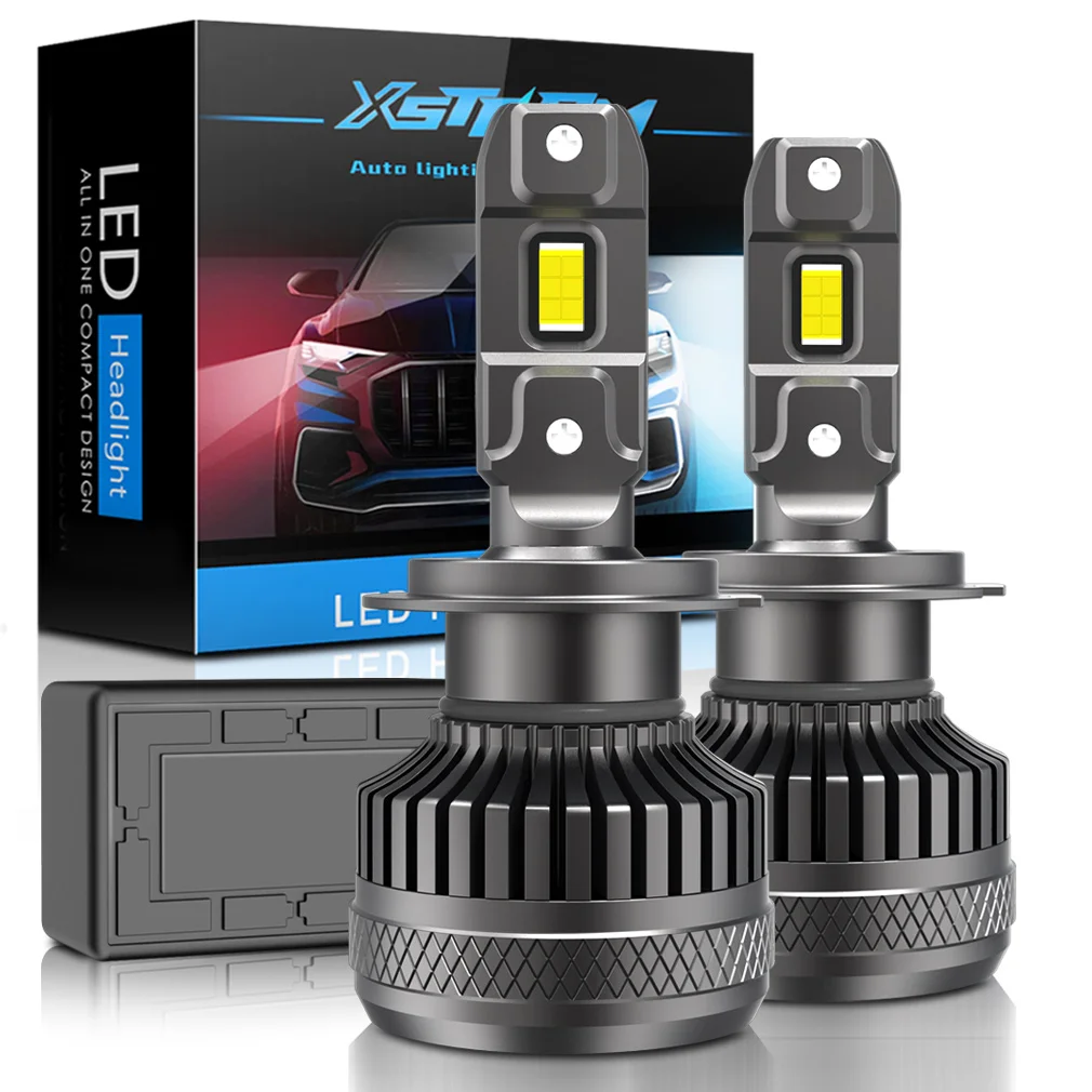 Автозапчасти и аксессуары 12V 140W H1 H7 H8 H11 9005 HB3 9006 HB4 9012 Автомобильные светодиодные лампы фар 30000LM авто фары