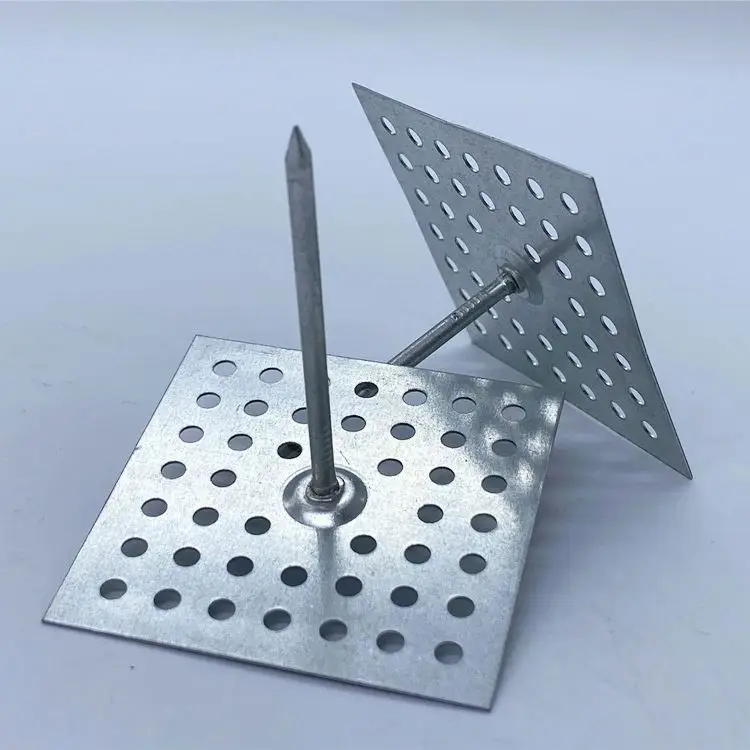 All Kinds Of Support Hanger spindle Metal Insulation Pin Fasteners Fixing glass Wool plate