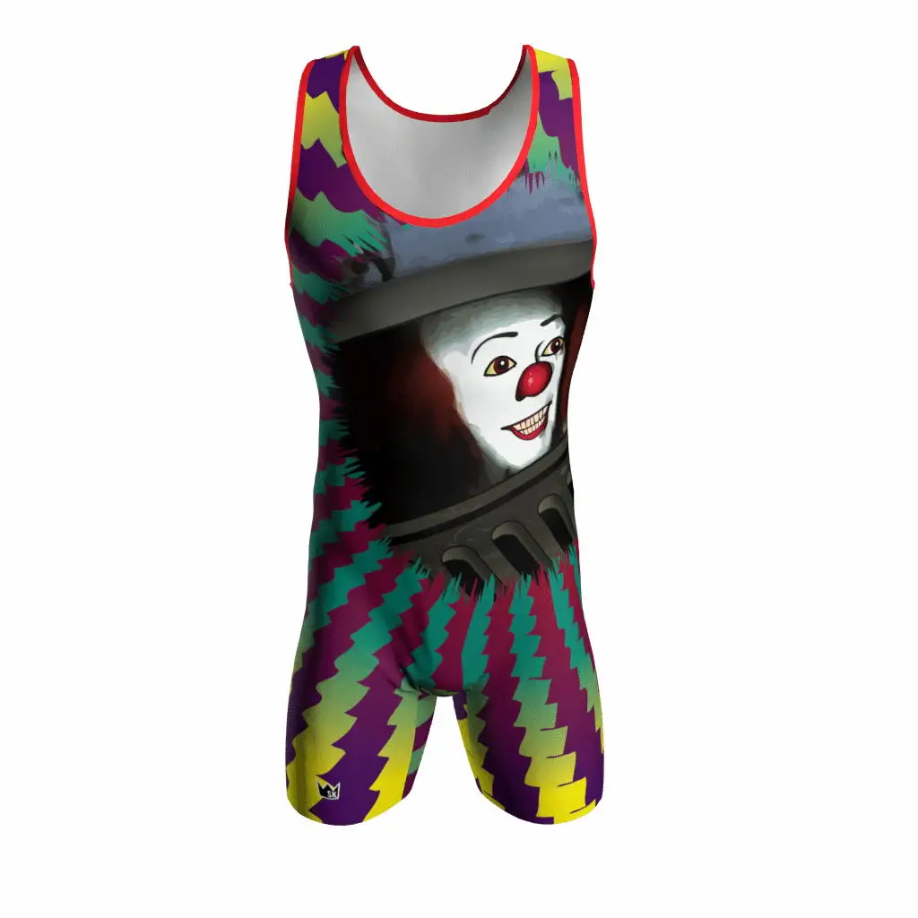 Hot sale high elasticity clothes Custom printed Colors Plain Wrestling Singlet wrestling clothes