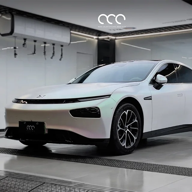 Brilliant Colored Matte White Premium Color Change Self Adhesive Vehicle Wrapping Film Car Wrap Vinyl