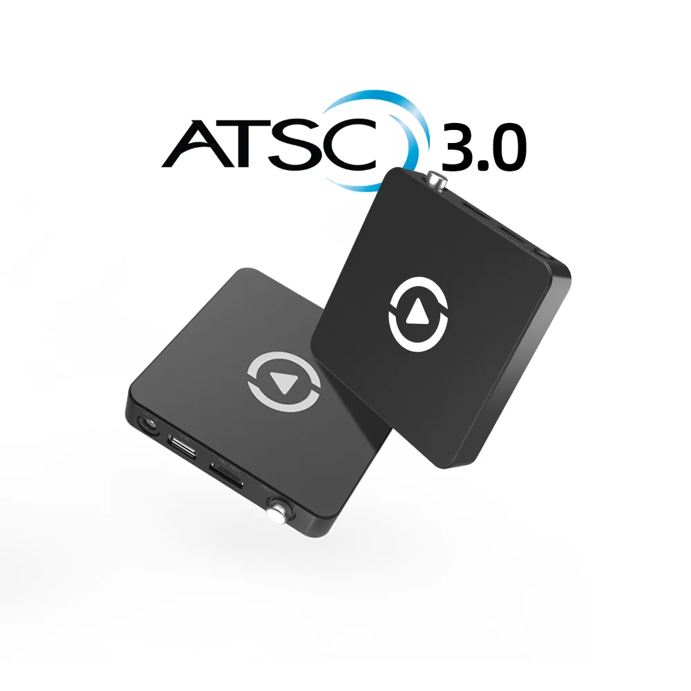 Atsc android tv box USB Digital HD TV Tuner Dongle PVR Software Over The Air free Channels atsc3.0 set top box