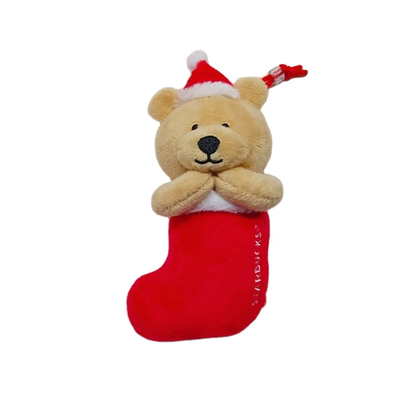 Funny Santa legs plush elf Christmas tree hanging ornament animated Christmas kickers