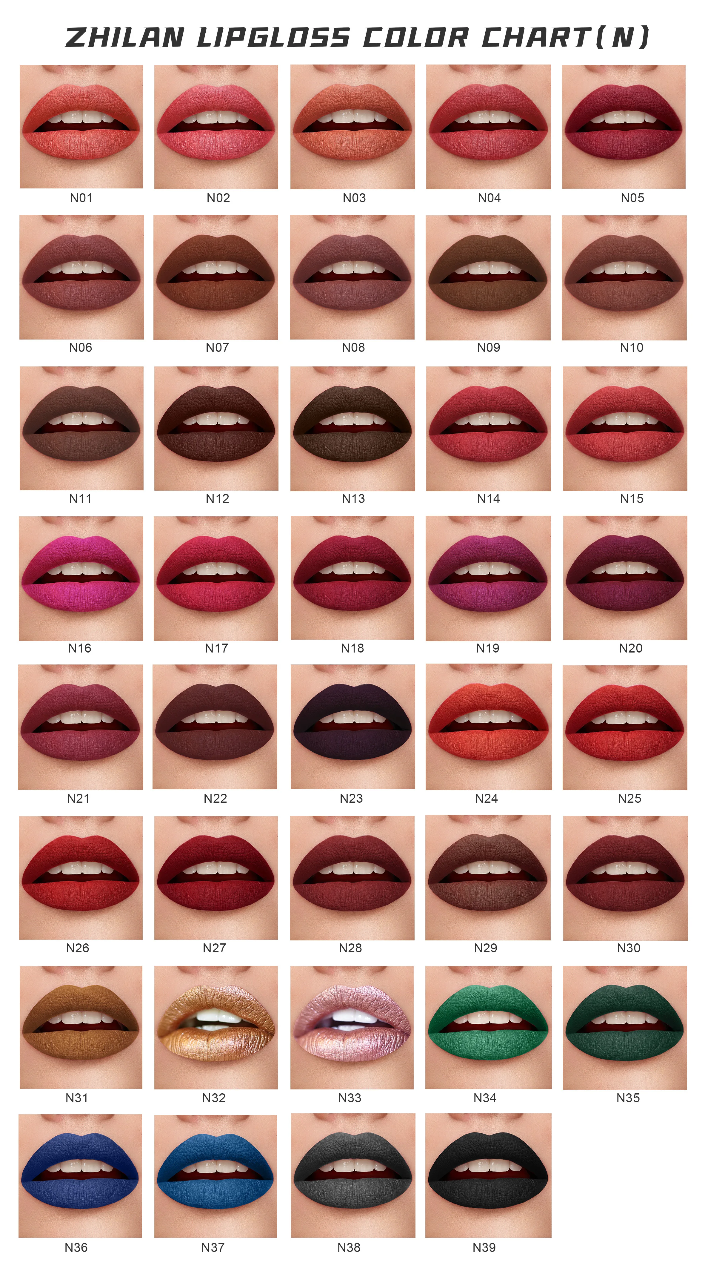 Private Label 100+ Lip Goss Makeup No Name Makeup Long Lasting Waterproof Matte Glitter Glossy Cosmetic Lipgloss