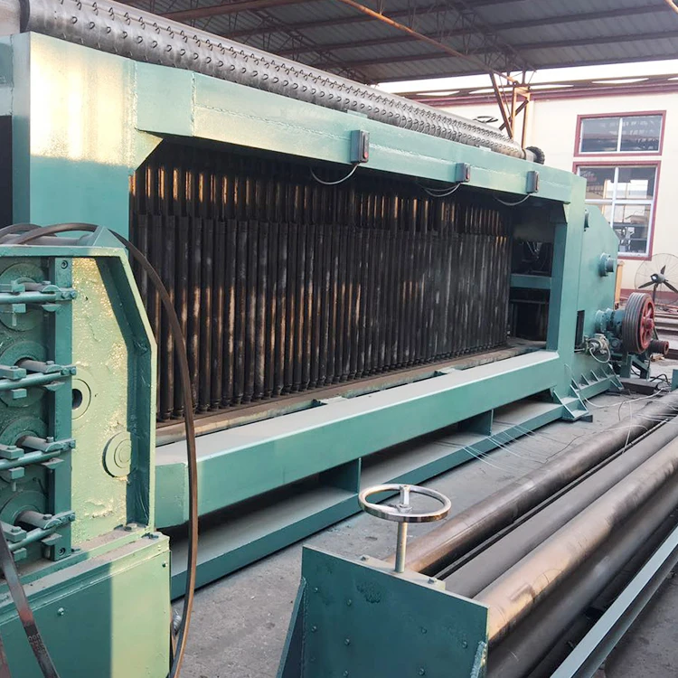 
Low Price Supplier China Gabion Galvanized Cage Wire Mesh Weaving Machine 