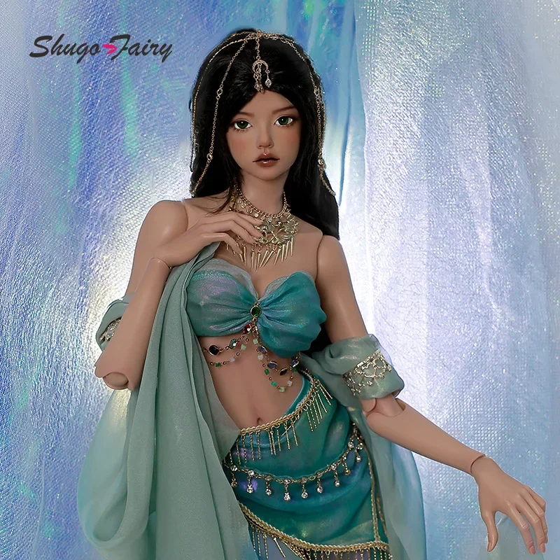 Mari Bjd Doll 1/3 Amanda DS Female Exotic Aladdin Western Dancer Princes Jasmine Blythe Art Figure Dolls for Girl Shugafairy