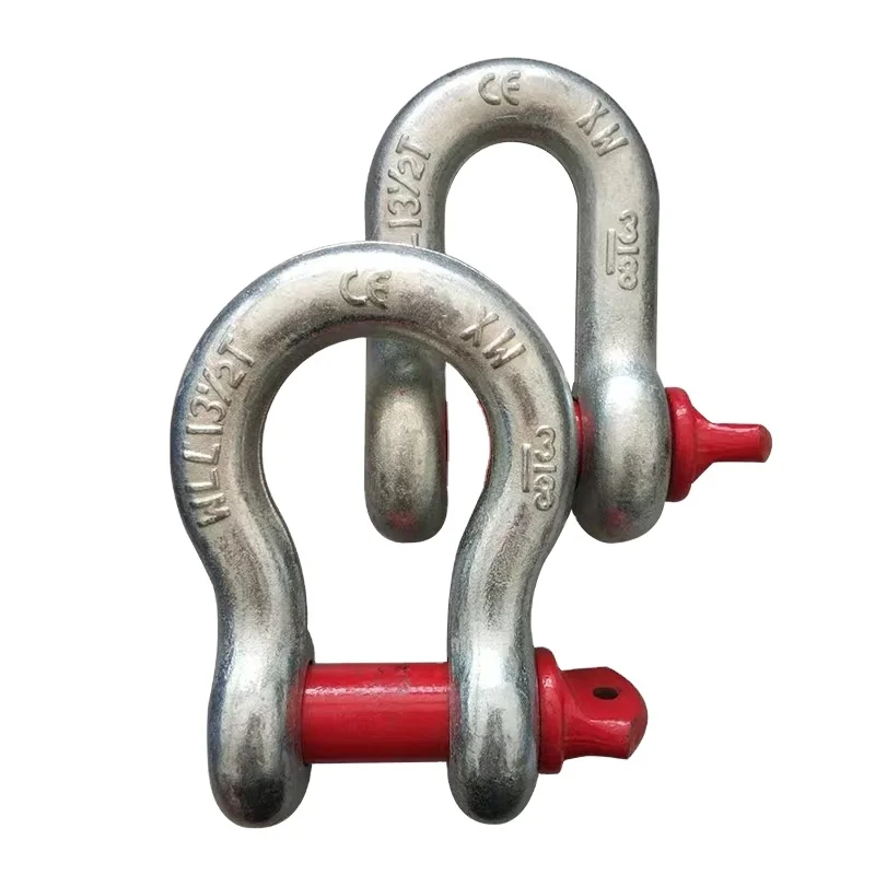 High Standard Different Material Hardware Rigging Factory Price Screw Pin Bow Shackle