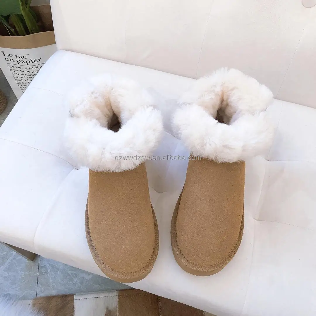 USA luxury brand winter Snow boots original quality Designer Ugging Wool Boots for Women kids Shoes