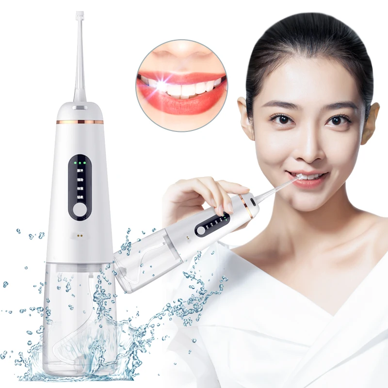 Amazon Portable Tooth Cleaner Oral Electric Mini Irrigator Dental Water Flosser