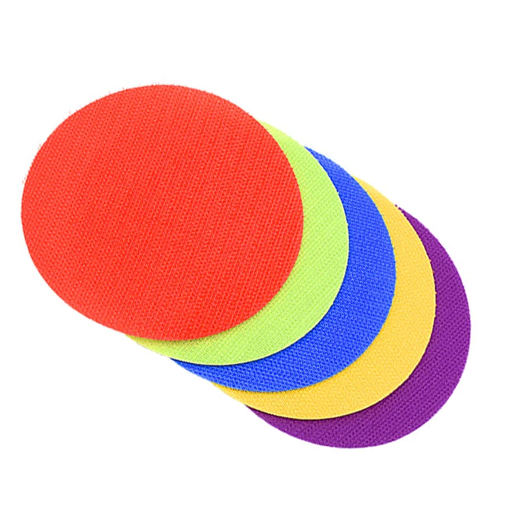 Spot Markers for Teachers and Educators  Circle Carpet Hook and Loop