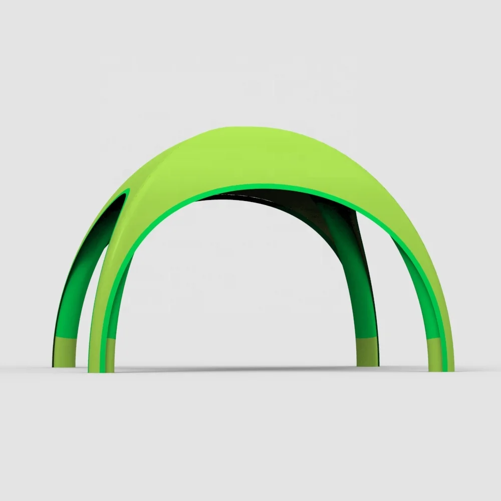 KCCE Source manufacturer 8x8m Waterproof Outdoor Car Tent Advertising Inflatables With Inflatable Column Air Tent