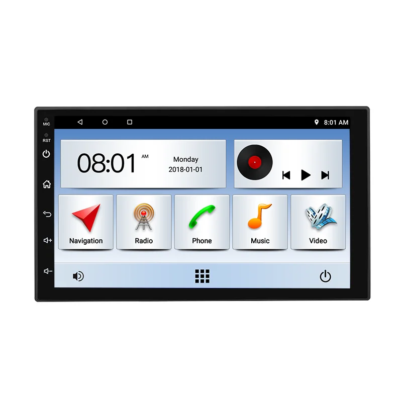 Stereo BT/USB/FM/mirror link TN screen car Android 2 din MP5 DVD player