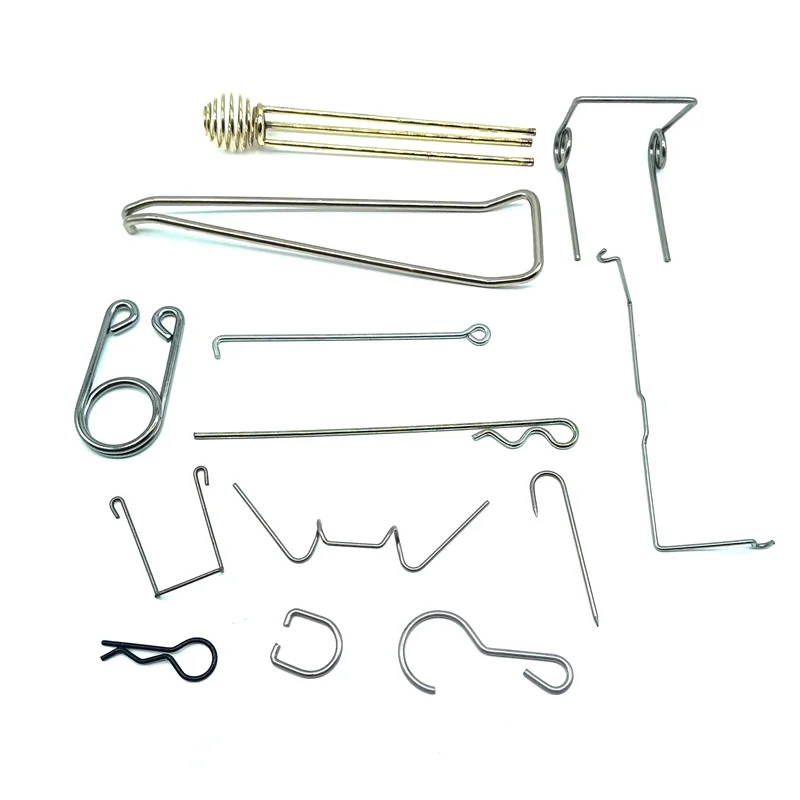 High Quality Custom Double Torsion Spiral Springs Plastic Compression Tension Pull Various Stainless Steel Stainless Steel