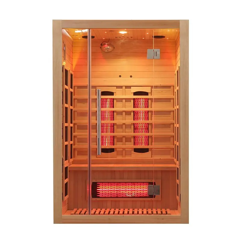 Best sale comfortable indoor far infrared  spa home Mini Sauna 2 Person Far Infrared Sauna