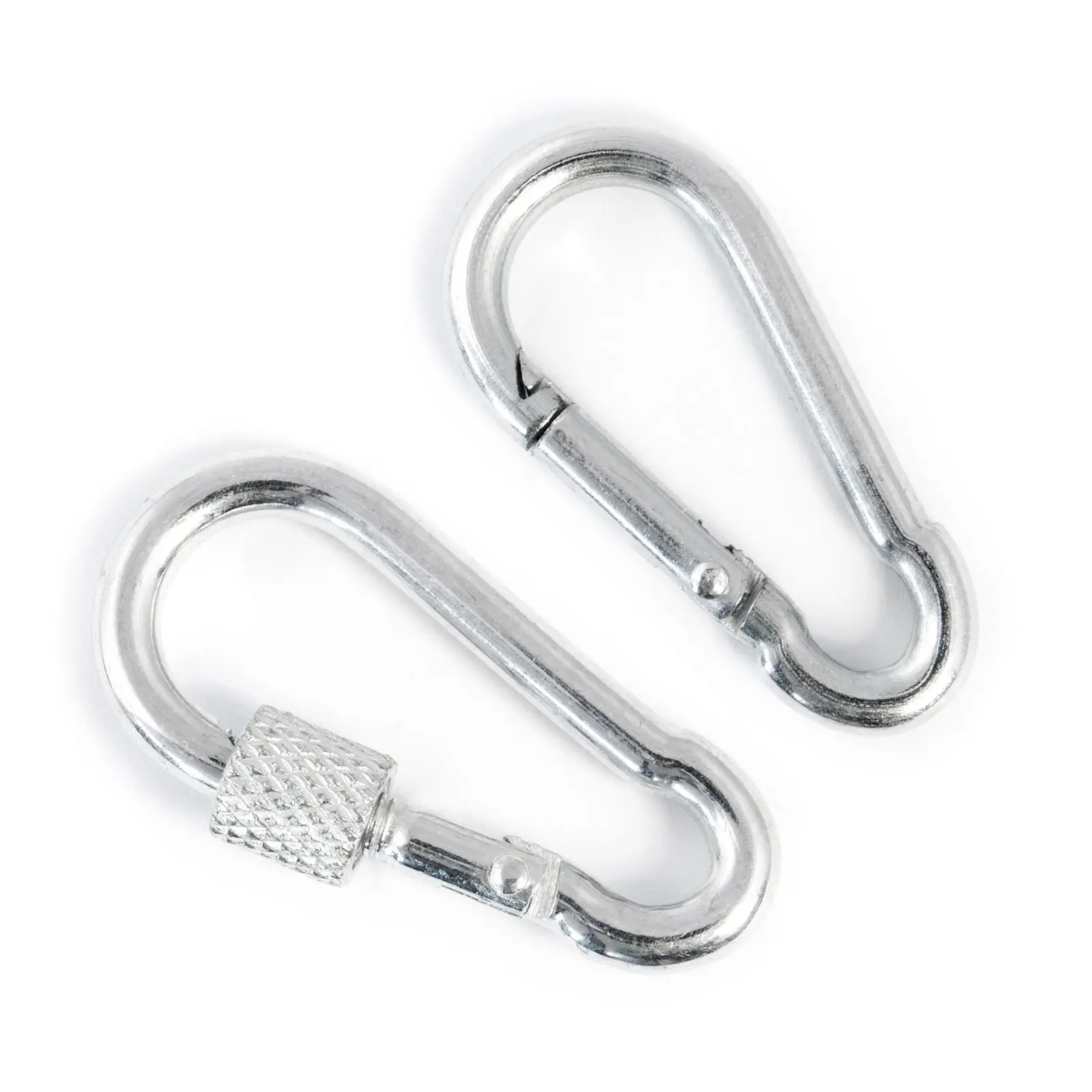 Dog Leash Snap Hooks Din 5299 Form D Stainless 6mm Snap Spring Hook With Screw