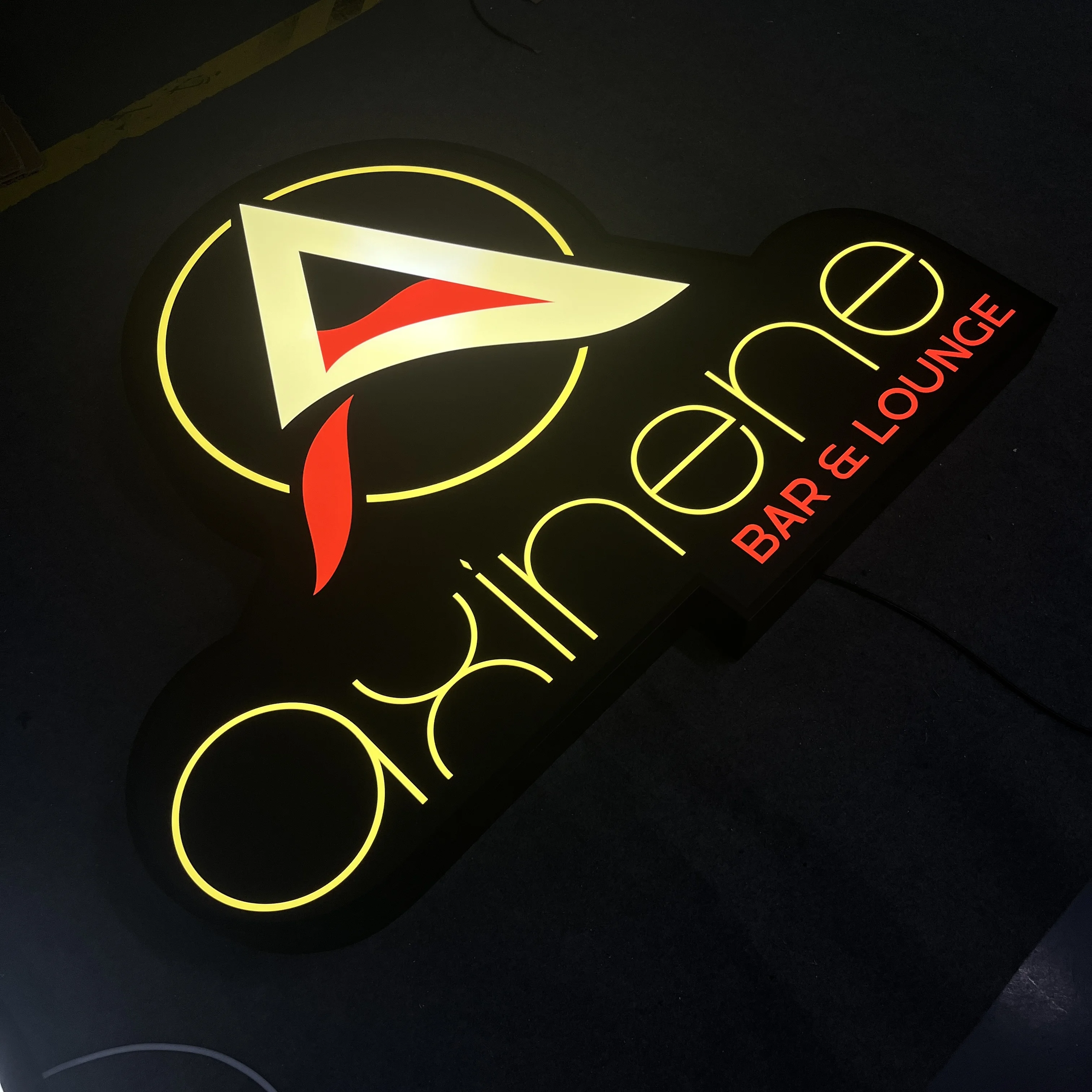 Double Side Custom Letter Sign Lamp Outdoor Led Advertising Box Acrylic Light With Factory Prices