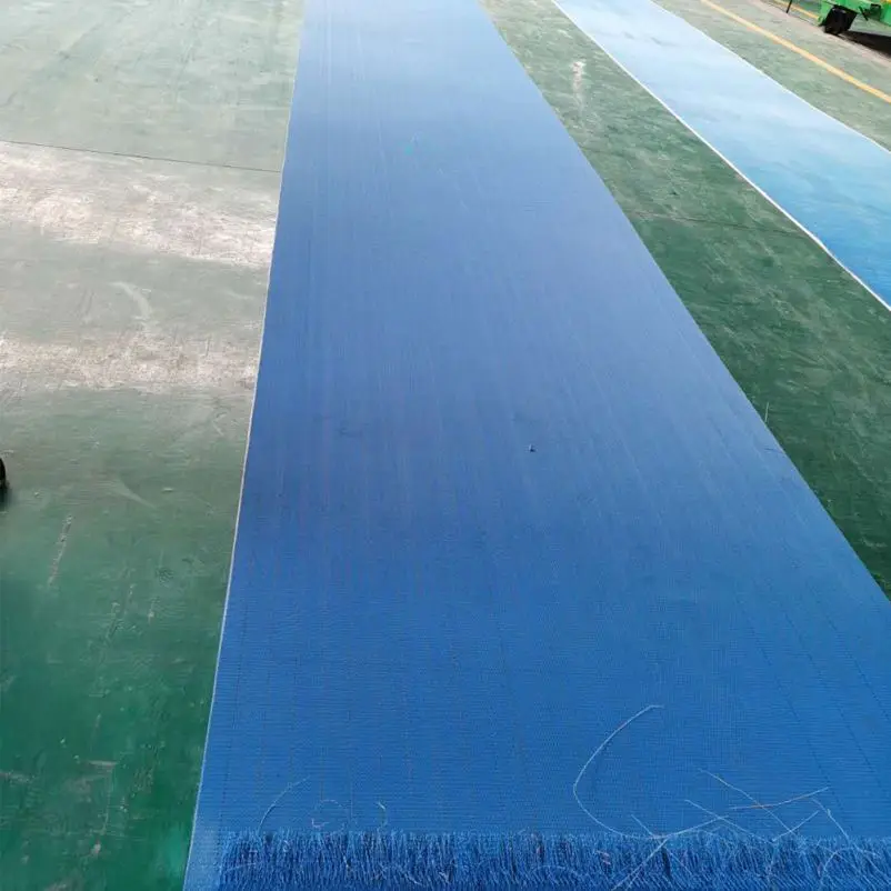 polyester paper making industry sludge dewatering filter mesh spiral dryer conveyor belt