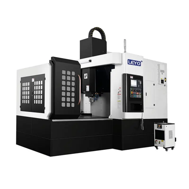 LEYO cnc milling machine center manufacturer taiwan 4 axis 5axis machining center