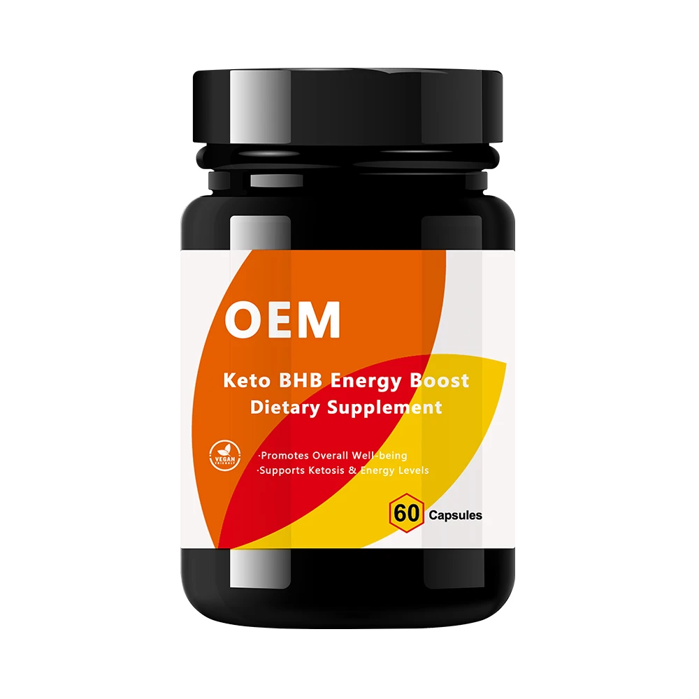 Oem Herbal Supplement Keto Bhb Capsules Bottles Enhancement of Sports Endurance Manufacturers