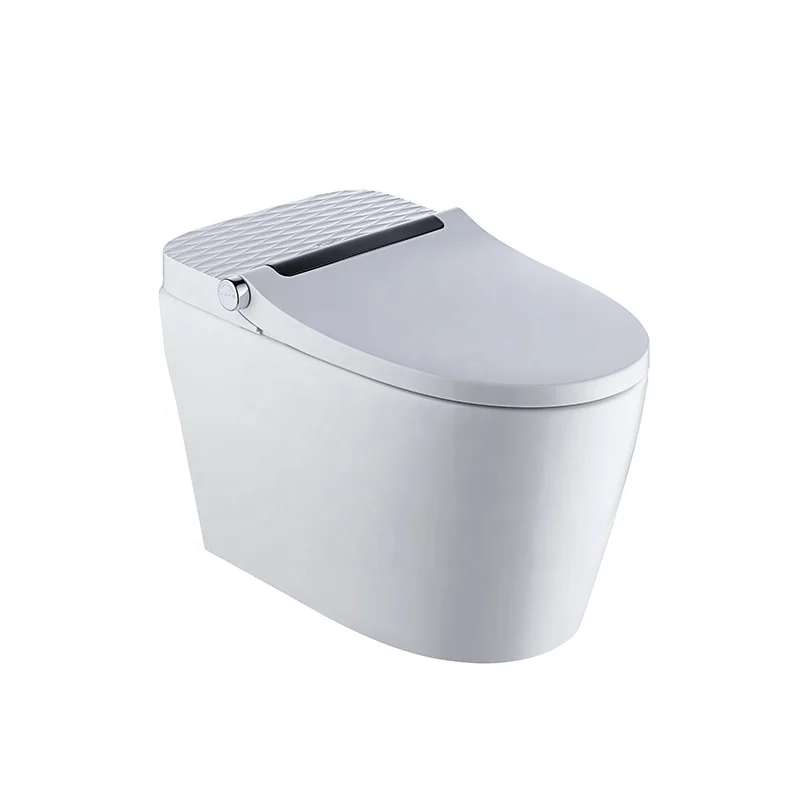 Fashion Auto Sensor Flush Open Electric Bathroom One Piece Intelligent Wc Commode Toilet Bowl Automatic Smart Toilet