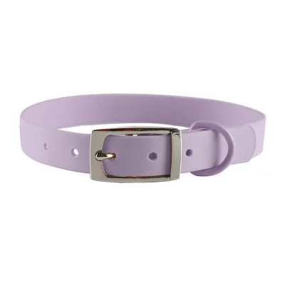 Luxury Best Quality Waterproof Pvc  Coated Webbing Dog Collar And Leash Set