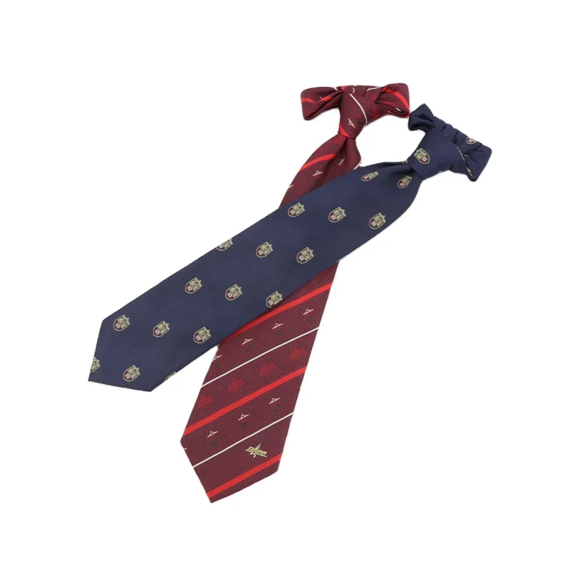 YiLi China Custom Handmade School Uniform Custom Logo Tie