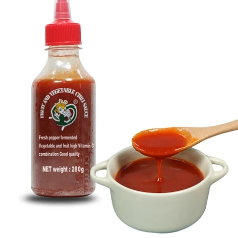 Свежие фрукты и овощи, приготовление блюд, соус Чили