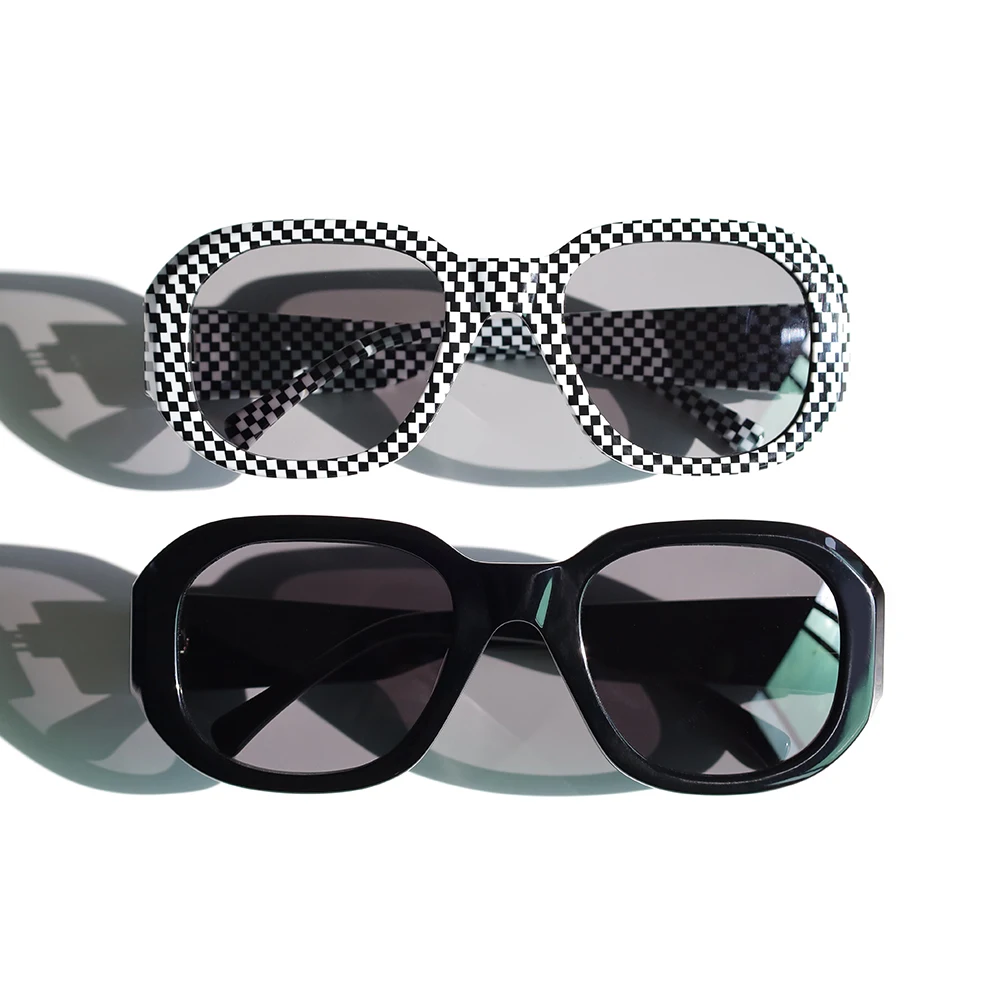 Benyi 2025 New Fashion Vintage  Acetate Sunglasses Women Square Polarized Sunglasses Popular Outdoor UV400 Sun Glasses