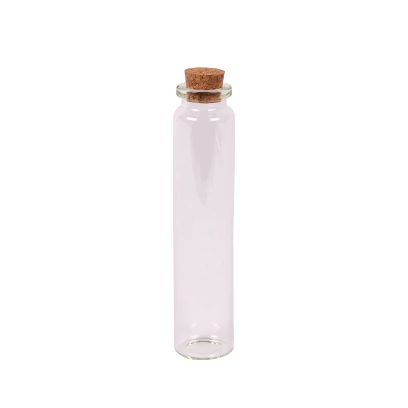 100ml mini Glass Vials large test tube With Cork Stopper 47mm Bottle Diameter