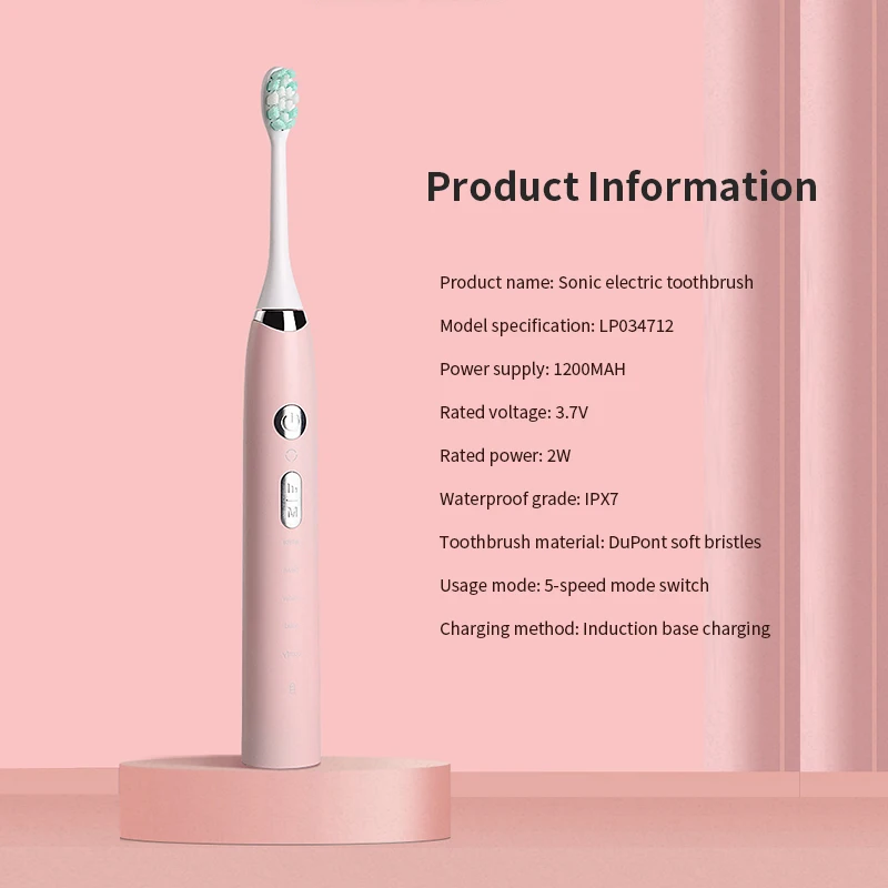 Электрическая зубная щетка с УФ-головкой