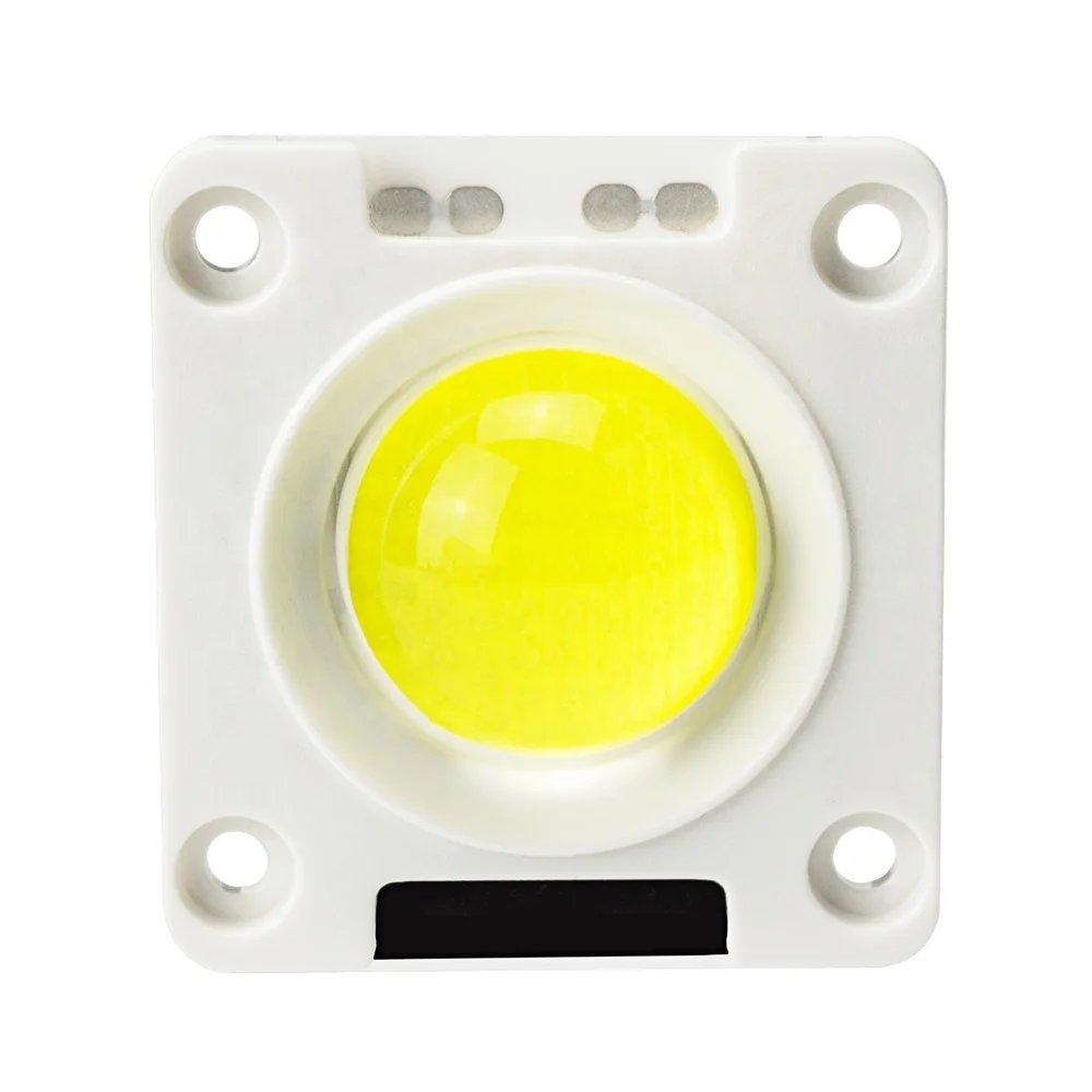 driverless ceramic substrate 220V 50w silica gel lens led cob chip