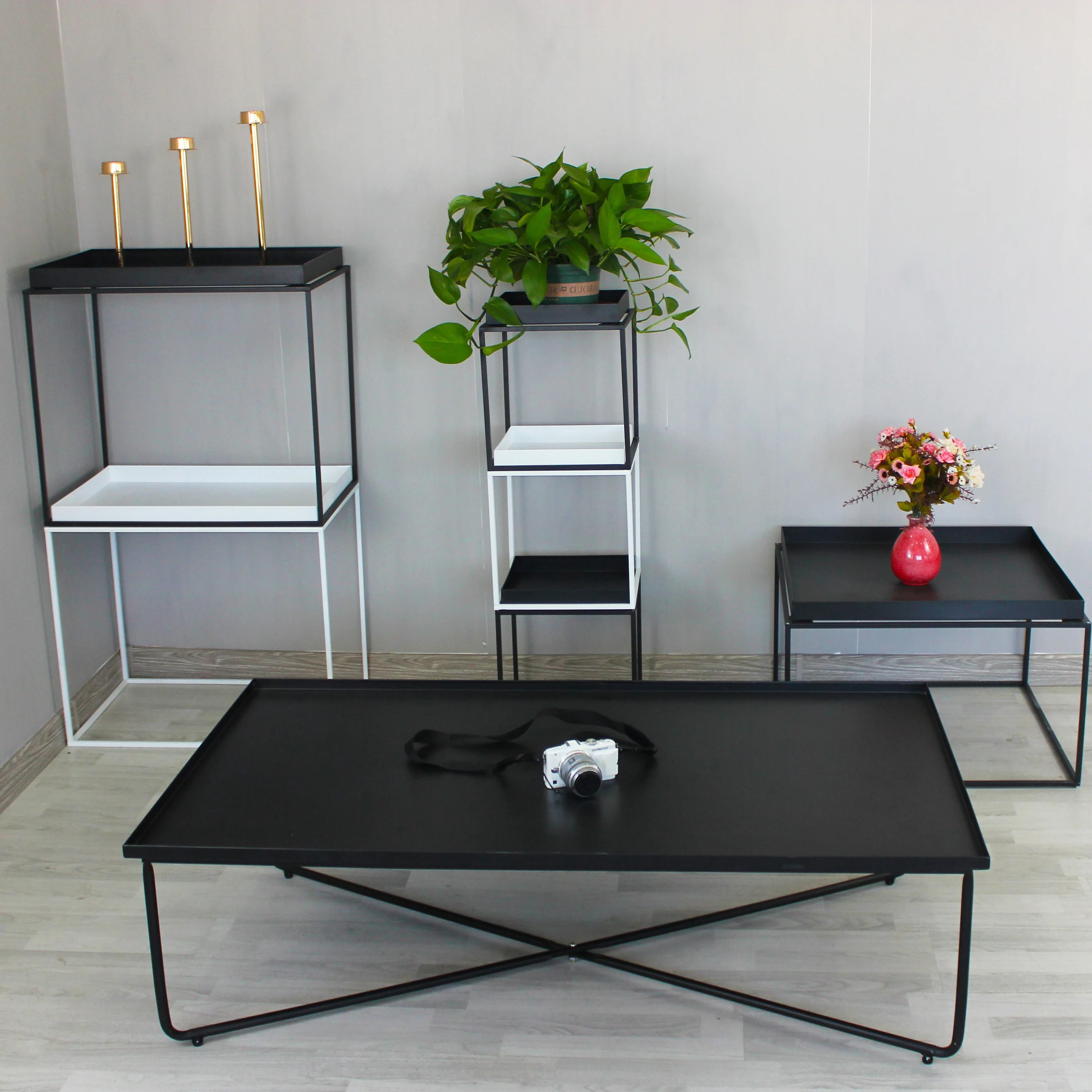 2022 fashionable hot Modern living room metal coffee Table with cheap price