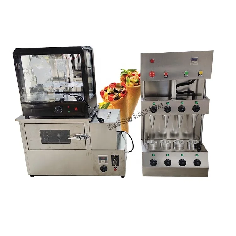 maquina de fazer pizza cone / pizza cone machine for sale