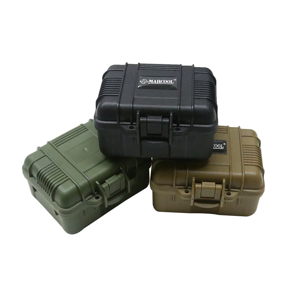 Mini case small tool box gun case hard shot gun box plastic plastic square box