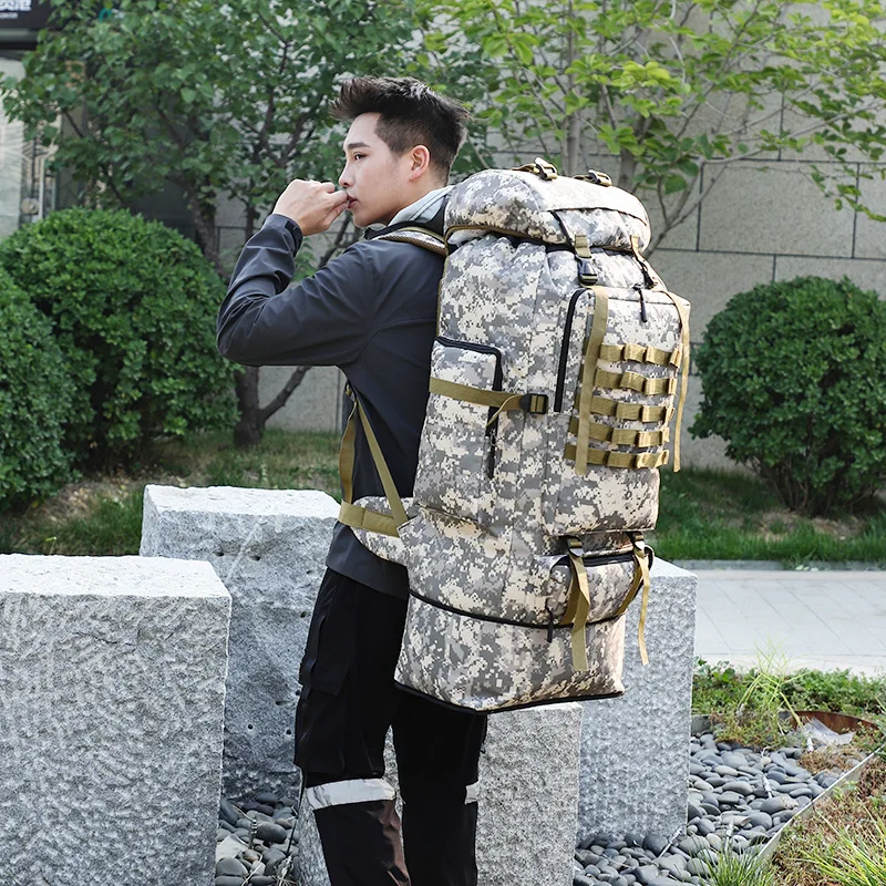 Wholesale 600D/900D Polyester Shoulder Tactical Backpack Molle Pouches for Outdoor Camping Hiking Traveling