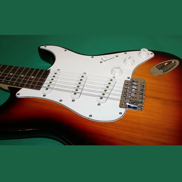 Дешевая электрическая гитара SUNBURST оптовая